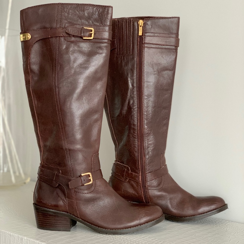 Chocolate brown Riding Boots - Picture 2 of 6